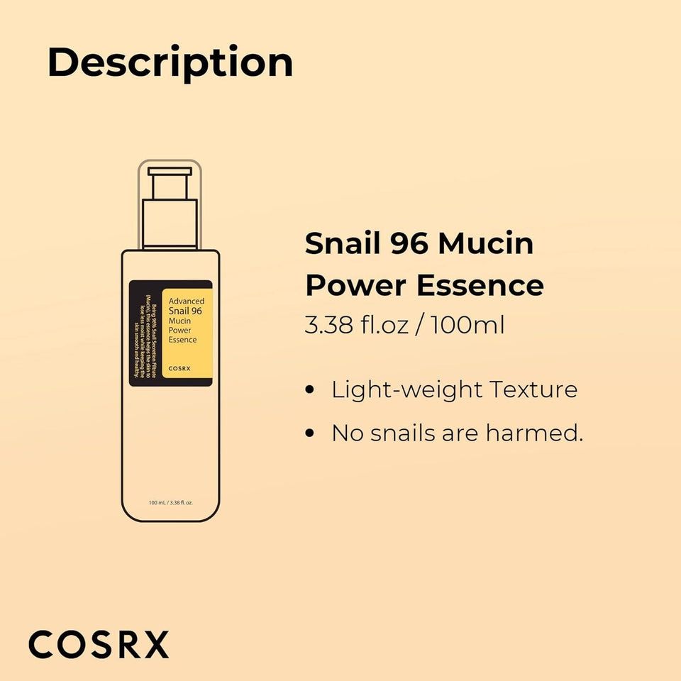 Mucin Power Essence Serum 100 ml Each (Pack of 2)